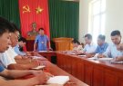 Ban chỉ đạo xây dựng Nông thôn mới xã Nga Thủy tổ chức giao ban