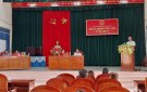 HĐND xã Nga Thuỷ khóa XX, nhiệm kỳ 2021-2026 tổ chức kỳ họp thứ tư